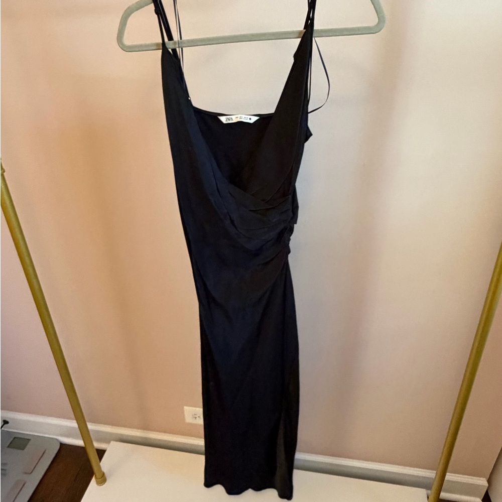Black Zara Slip Dress